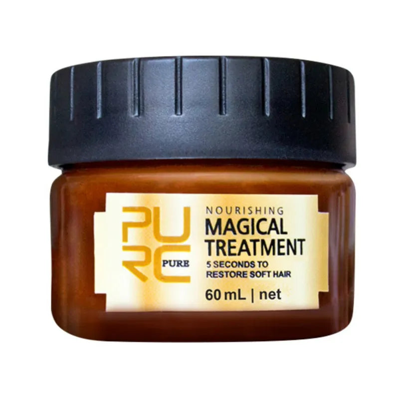 PURC 120ML Magical Treatment Hair Mask Nutrition Infusing Masque for 5 Seconds Repairs Hair Damage Restore Soft Hair