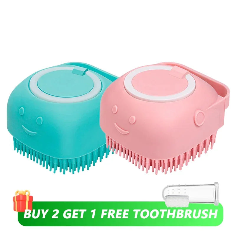 Pet Shampoo Massage Brush