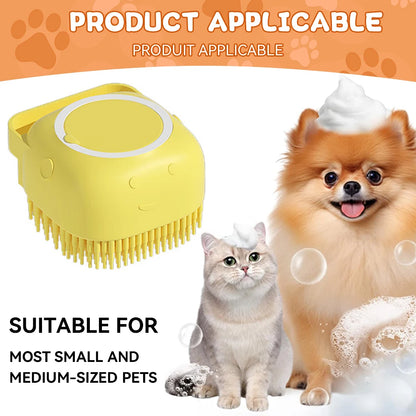 Pet Shampoo Massage Brush